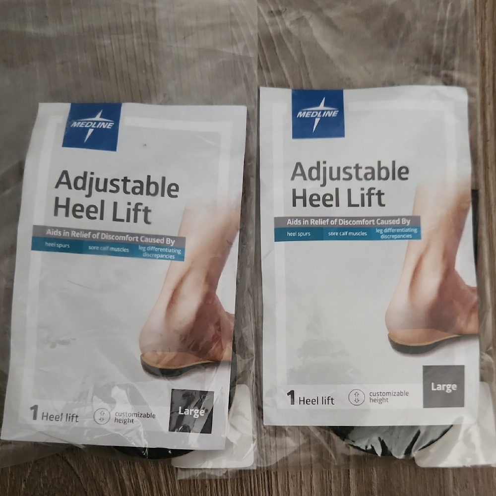 2 Adjustable Heel Lift for Enhanced Comfort